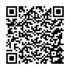 Codice QR per il numero di telefono +12195583358