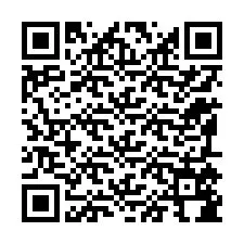 Kod QR dla numeru telefonu +12195584446