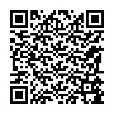 QR-koodi puhelinnumerolle +12195585073