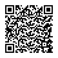 QR Code pour le numéro de téléphone +12195585076