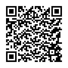 Kode QR untuk nomor Telepon +12195585710