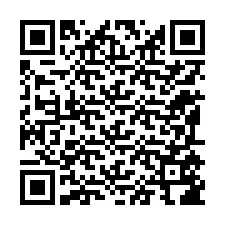 QR-koodi puhelinnumerolle +12195586176