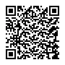 Código QR para número de teléfono +12195586209