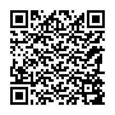 QR Code สำหรับหมายเลขโทรศัพท์ +12195587681