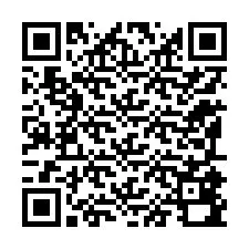 QR Code สำหรับหมายเลขโทรศัพท์ +12195890136