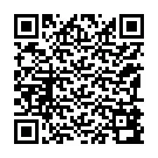 Código QR para número de teléfono +12195892424