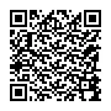 Código QR para número de teléfono +12195894079