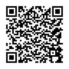 QR-Code für Telefonnummer +12195894429