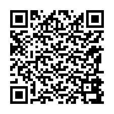 Codice QR per il numero di telefono +12195897862