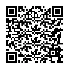 Codice QR per il numero di telefono +12195898875