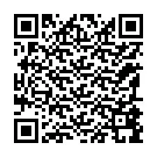 Código QR para número de teléfono +12195899141