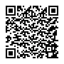 Codice QR per il numero di telefono +12195942994