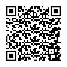 QR-код для номера телефона +12195943586