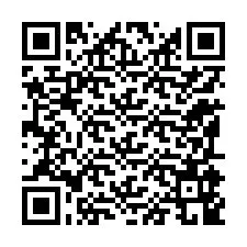 Código QR para número de teléfono +12195949576