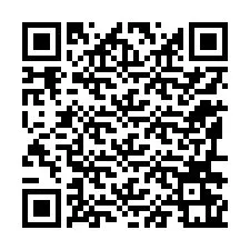 QR-Code für Telefonnummer +12196261756