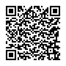 Código QR para número de teléfono +12196265186