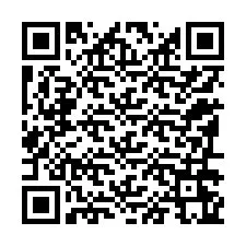 QR-koodi puhelinnumerolle +12196265878