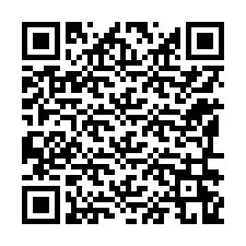 Código QR para número de teléfono +12196269026