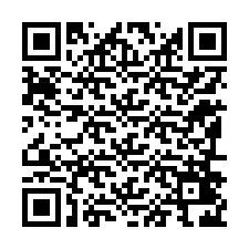 QR-code voor telefoonnummer +12196426692