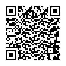 Código QR para número de teléfono +12196426904