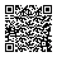 QR-koodi puhelinnumerolle +12196449298