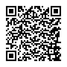 QR-код для номера телефона +12196547896