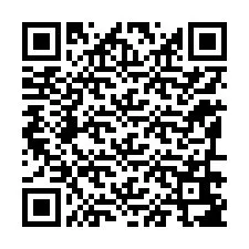 Kode QR untuk nomor Telepon +12196687142