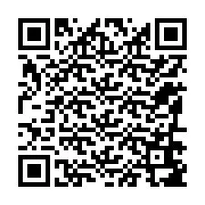 QR-код для номера телефона +12196687143