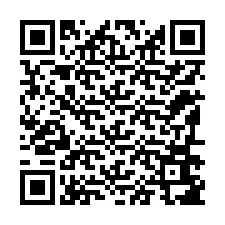 QR-koodi puhelinnumerolle +12196687351