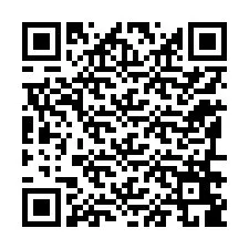 Kode QR untuk nomor Telepon +12196689646