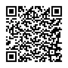 QR Code สำหรับหมายเลขโทรศัพท์ +12196775252