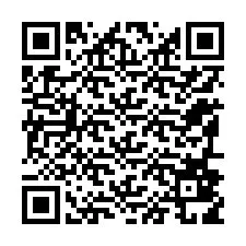 Código QR para número de telefone +12196819713