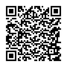 Código QR para número de teléfono +12196907376