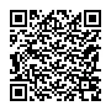 QR-код для номера телефона +12197028675