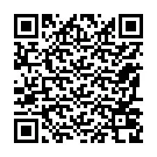 QR-код для номера телефона +12197028757