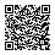 QR-Code für Telefonnummer +12197028761