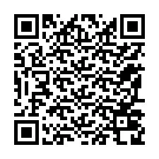 QR kód a telefonszámhoz +12197028763