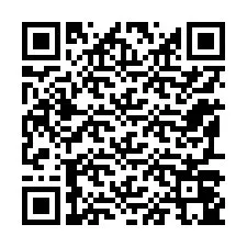 QR-code voor telefoonnummer +12197045917