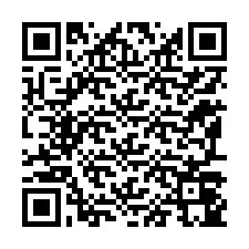 Codice QR per il numero di telefono +12197045922