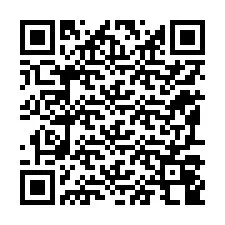 Código QR para número de teléfono +12197048152