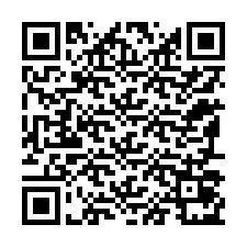 Código QR para número de teléfono +12197071284