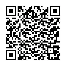 QR-код для номера телефона +12197071816