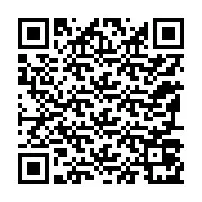 QR-код для номера телефона +12197071984