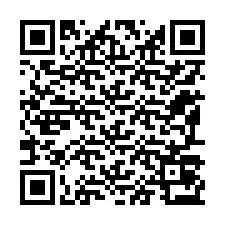 QR-code voor telefoonnummer +12197073923