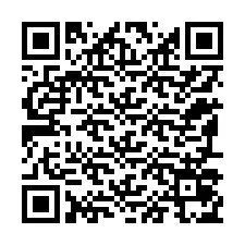 QR-koodi puhelinnumerolle +12197075684