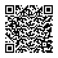 QR Code pour le numéro de téléphone +12197077058