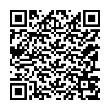 QR-код для номера телефона +12197077579