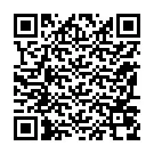 Kode QR untuk nomor Telepon +12197078776