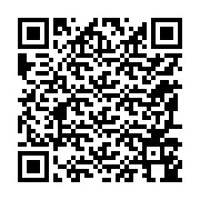 Kode QR untuk nomor Telepon +12197144756