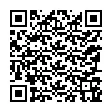 Código QR para número de teléfono +12197165188